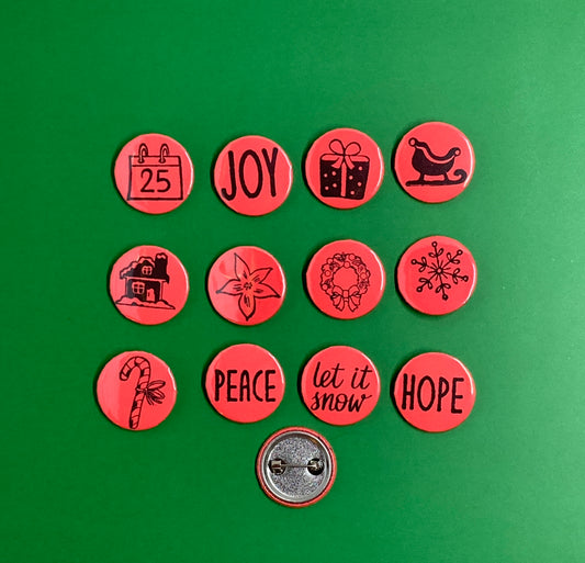 Holiday Buttons